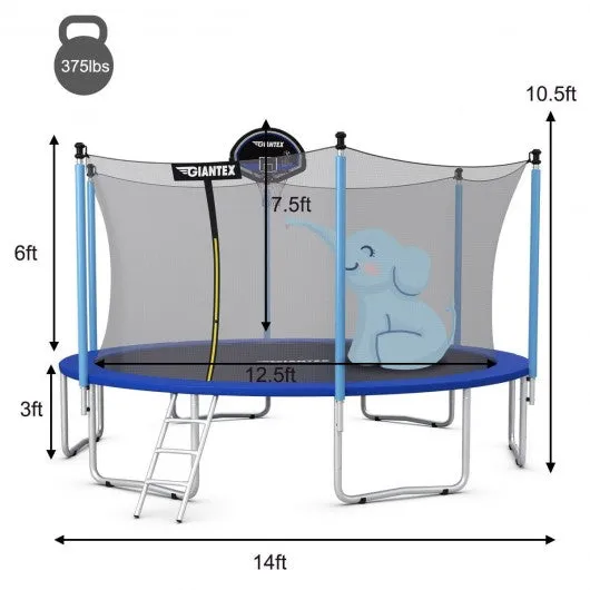 14 FT Trampoline Combo Bounce Jump