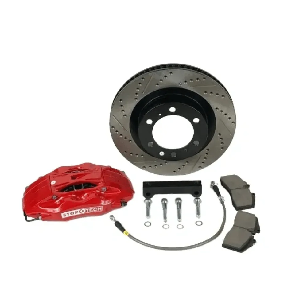 2005-2023 Toyota Tacoma 4 Piston Rear Big Brake Kit Disc Conversion | w/ Optional Parking Brake