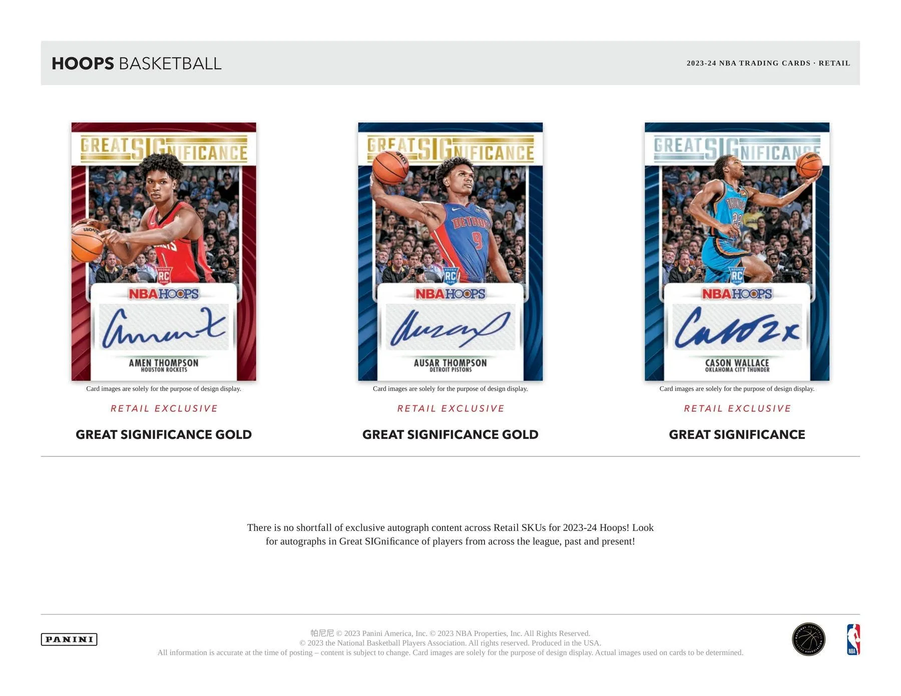 2023-24 Panini NBA Hoops Basketball 6-Pack Blaster Box