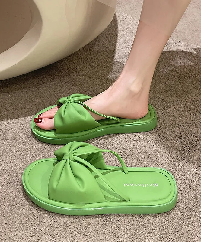 2024 New Green Versatile Leisure Edition Slippers Shoes AG1010