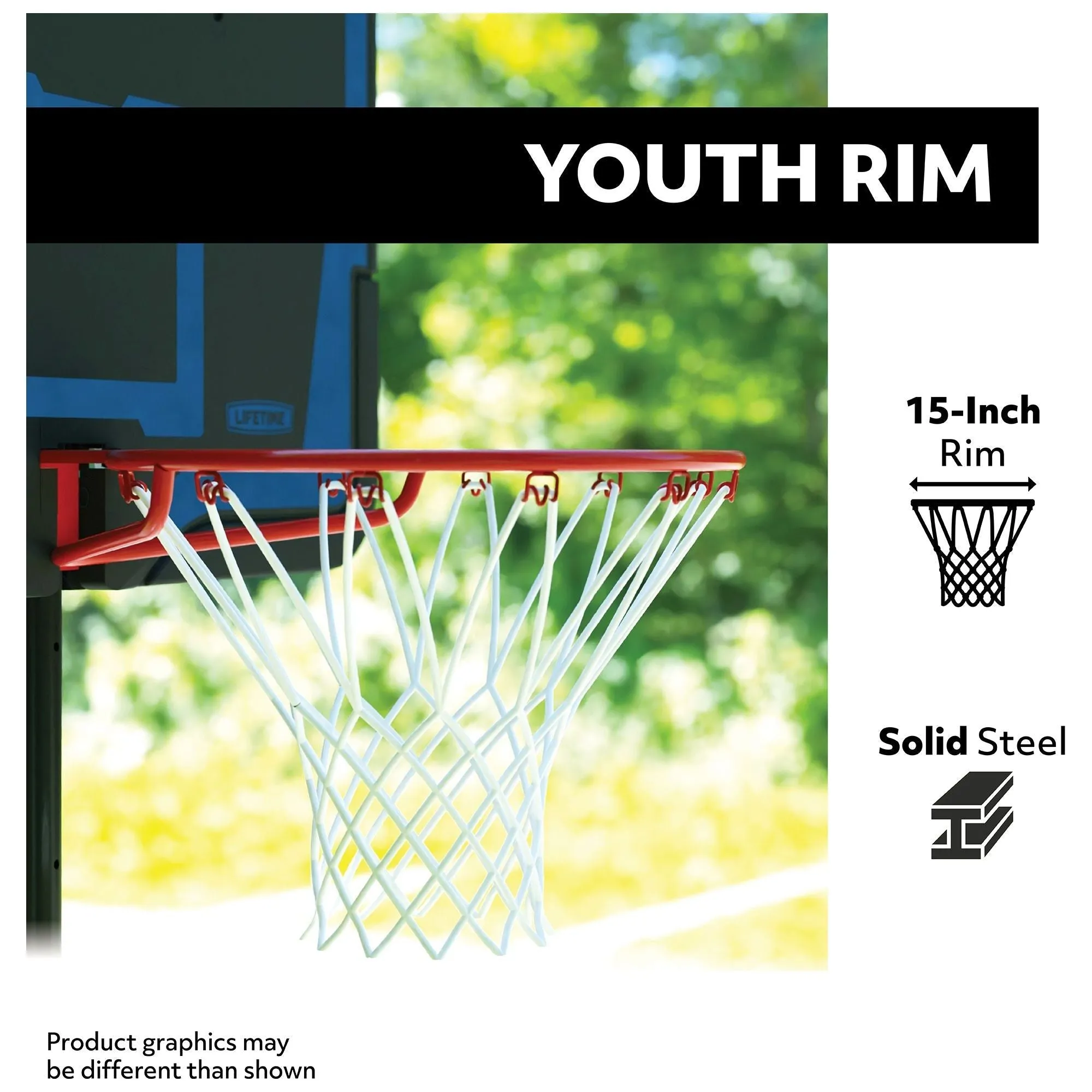 855087     ~ LIFETIME BASKETBALL SYSTEM ROOKIE - YOUTH 32"