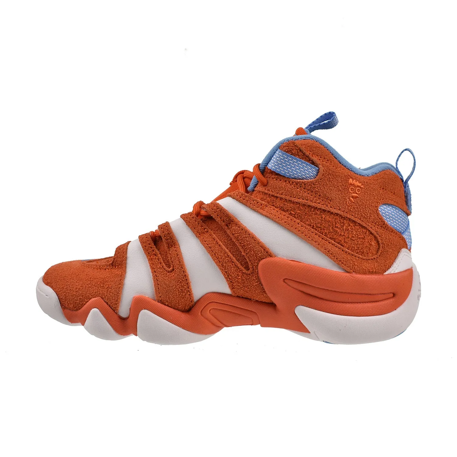 Adidas Crazy 8 Men's Shoes Team Orange-Cloud White-Team Light Blue