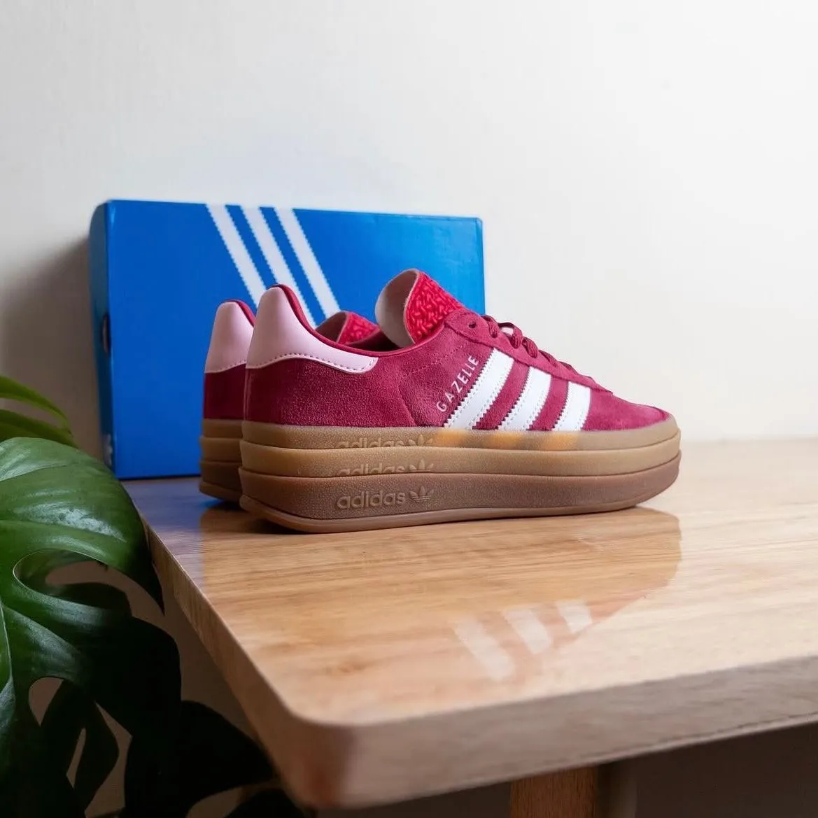 Adidas Gazelle Bold Wild Pink (Women's)