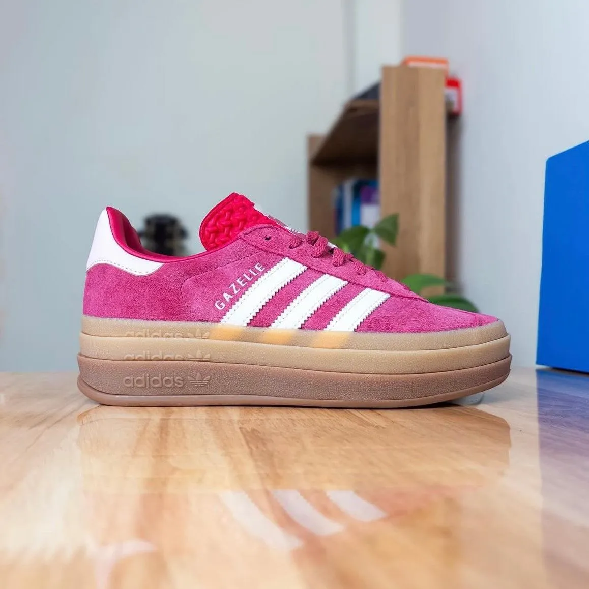 Adidas Gazelle Bold Wild Pink (Women's)