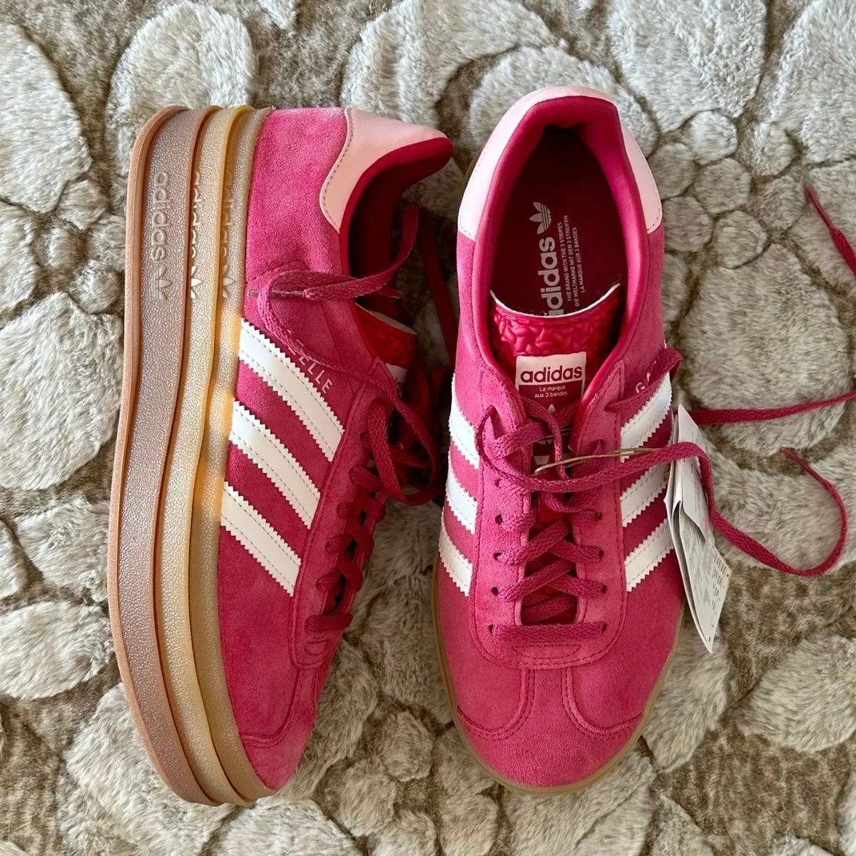 Adidas Gazelle Bold Wild Pink (Women's)