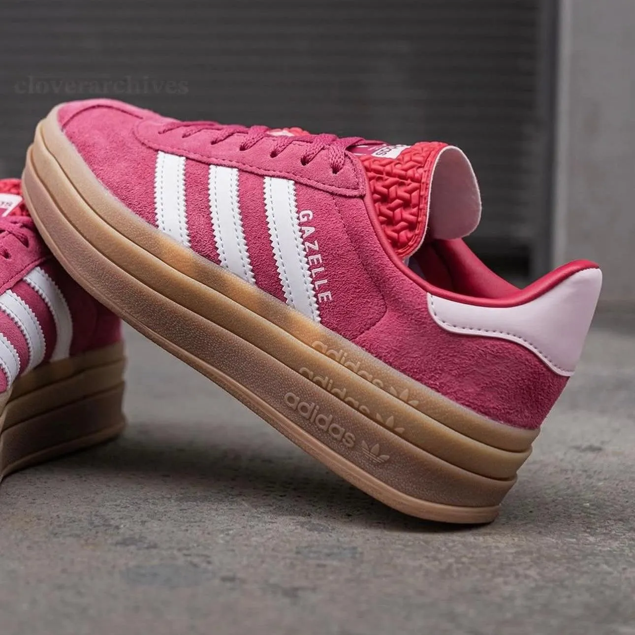 Adidas Gazelle Bold Wild Pink (Women's)