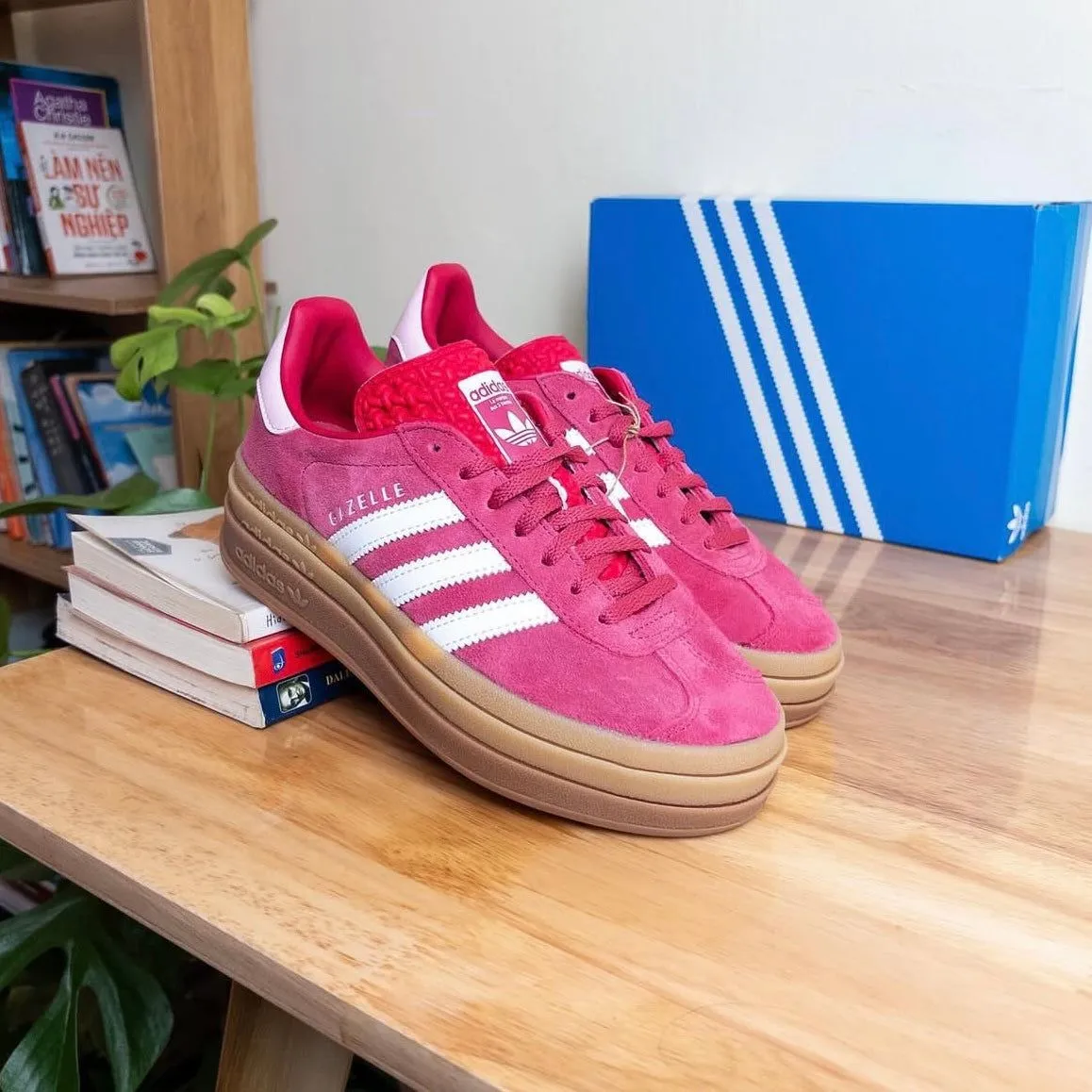 Adidas Gazelle Bold Wild Pink (Women's)