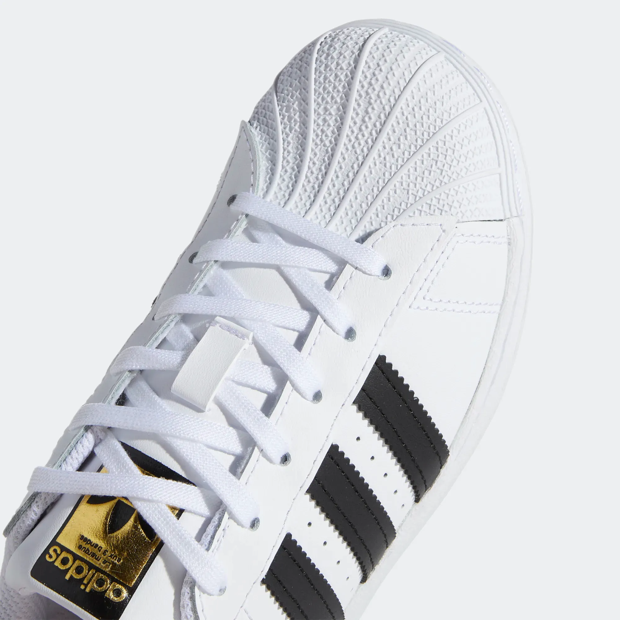 Adidas Kid's Superstar Shoes - Cloud White / Core Black