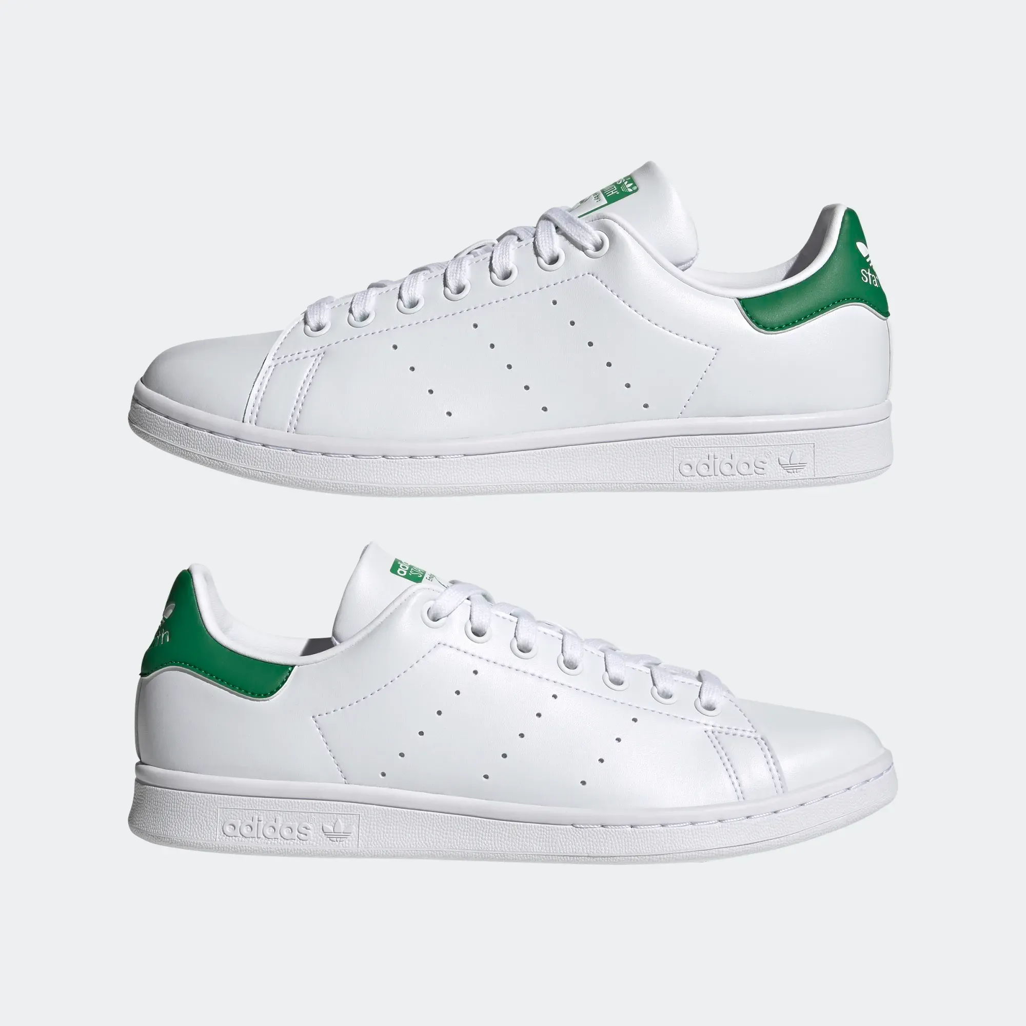 Adidas Men's Stan Smith Shoes - Cloud White / Green