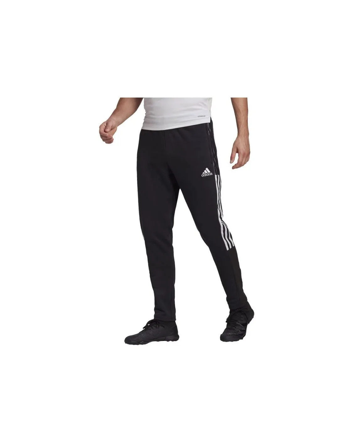 Adidas Men's Tiro 21 Zip Pocket Men's Sweat Pants Black