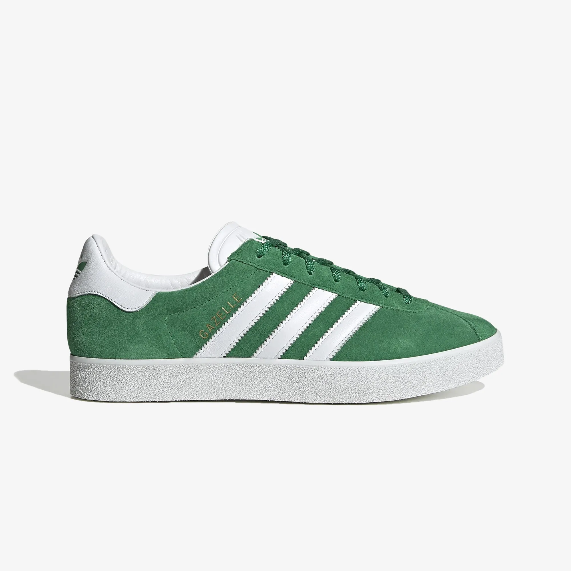 Adidas Originals | GAZELLE 85  { GREEN/WHITE/METALLIC