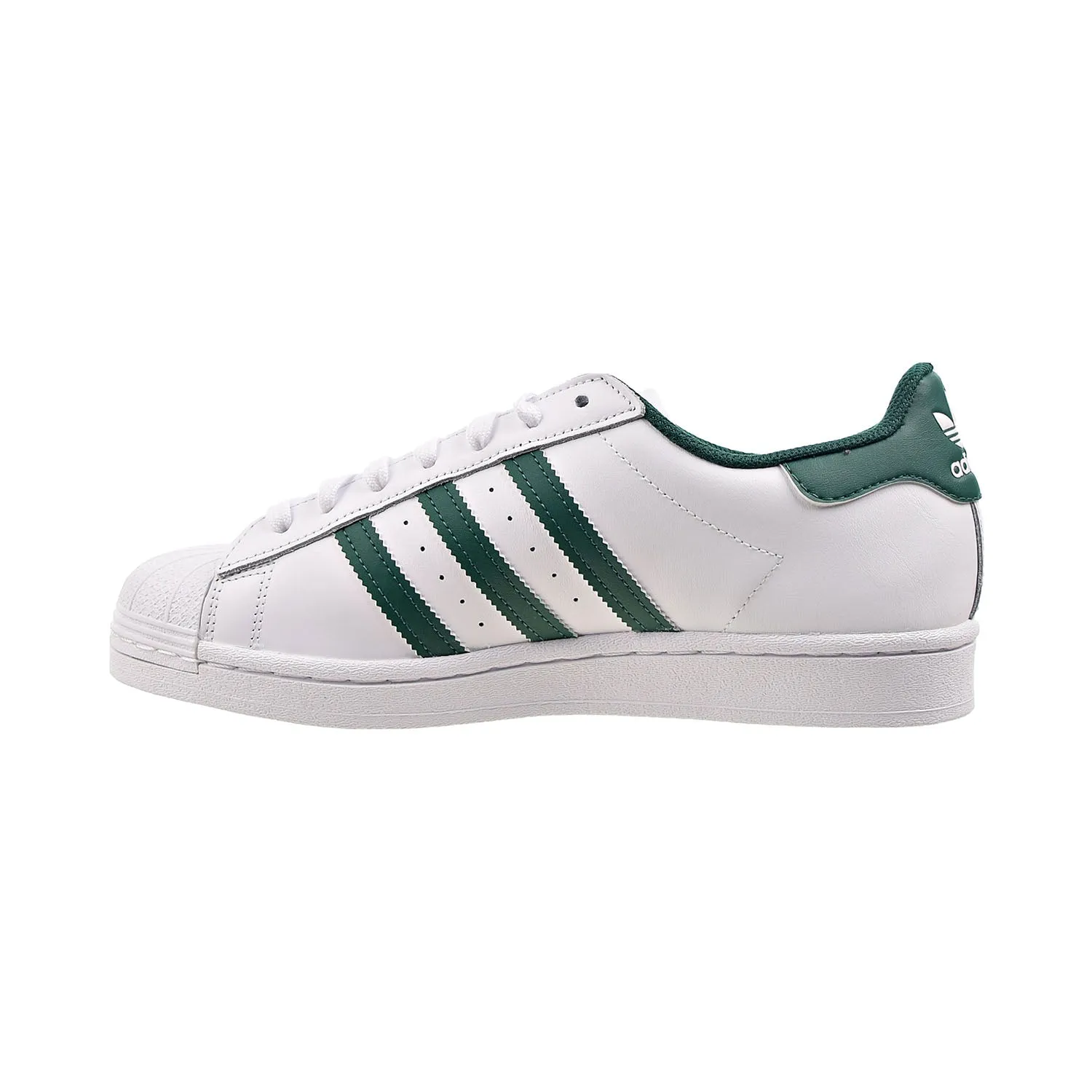 Adidas Superstar Men's Shoes Cloud White-Collegiate Green