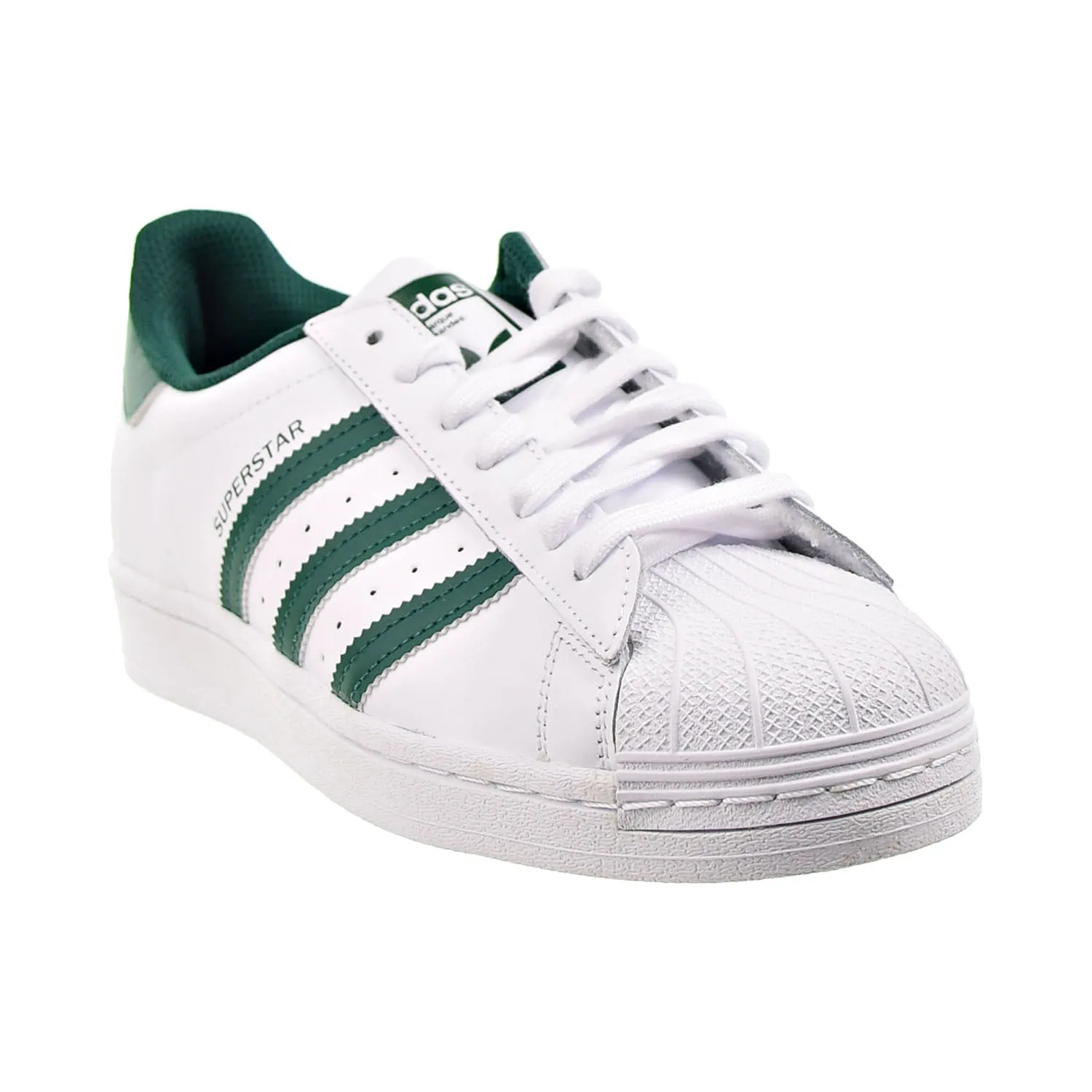 Adidas Superstar Men's Shoes Cloud White-Collegiate Green