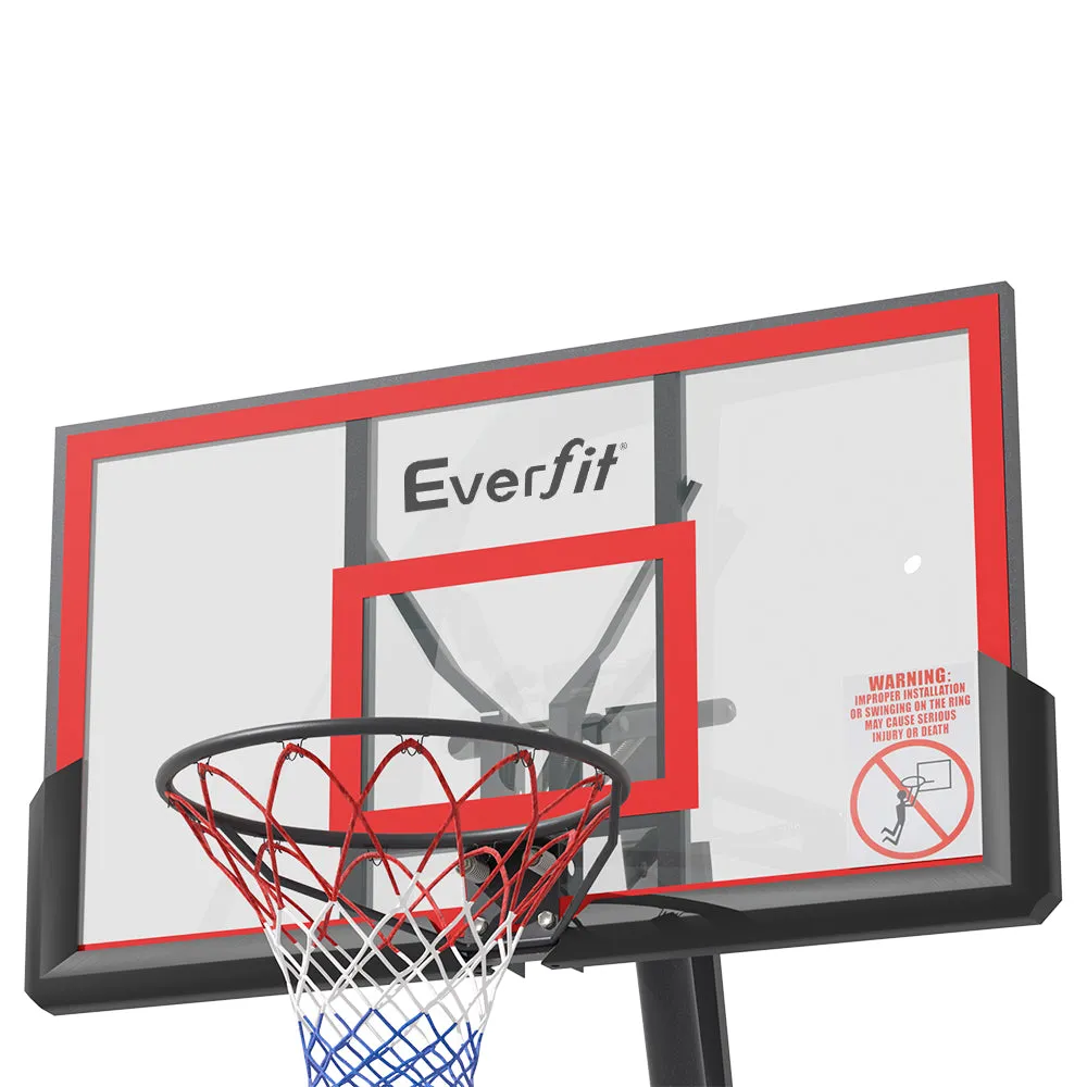 Adjustable 3.05M Basketball Hoop Stand with PC Backboard by Everfit