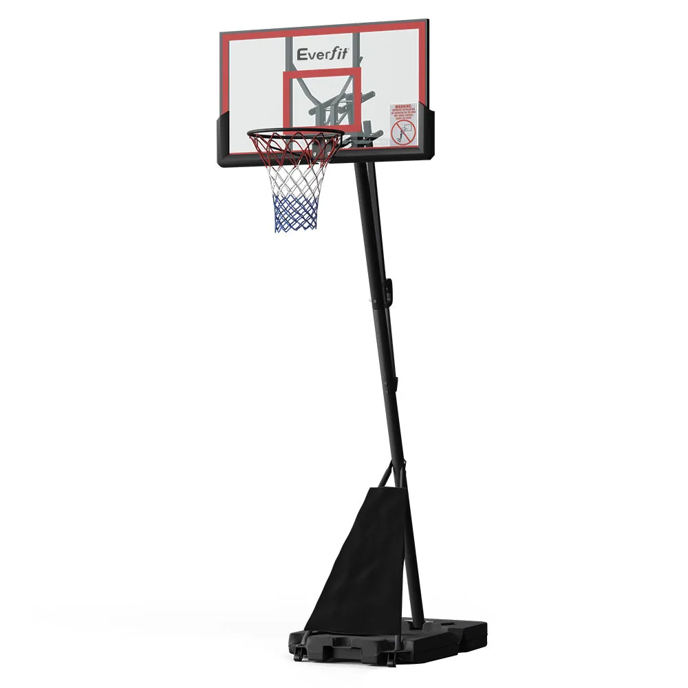 Adjustable 3.05M Basketball Hoop Stand with PC Backboard by Everfit