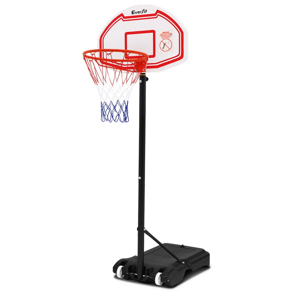 Adjustable Basketball Hoop with Shatterproof Backboard - Everfit