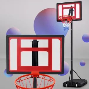 Adjustable Steel Basketball Hoop System 2.6M - Everfit