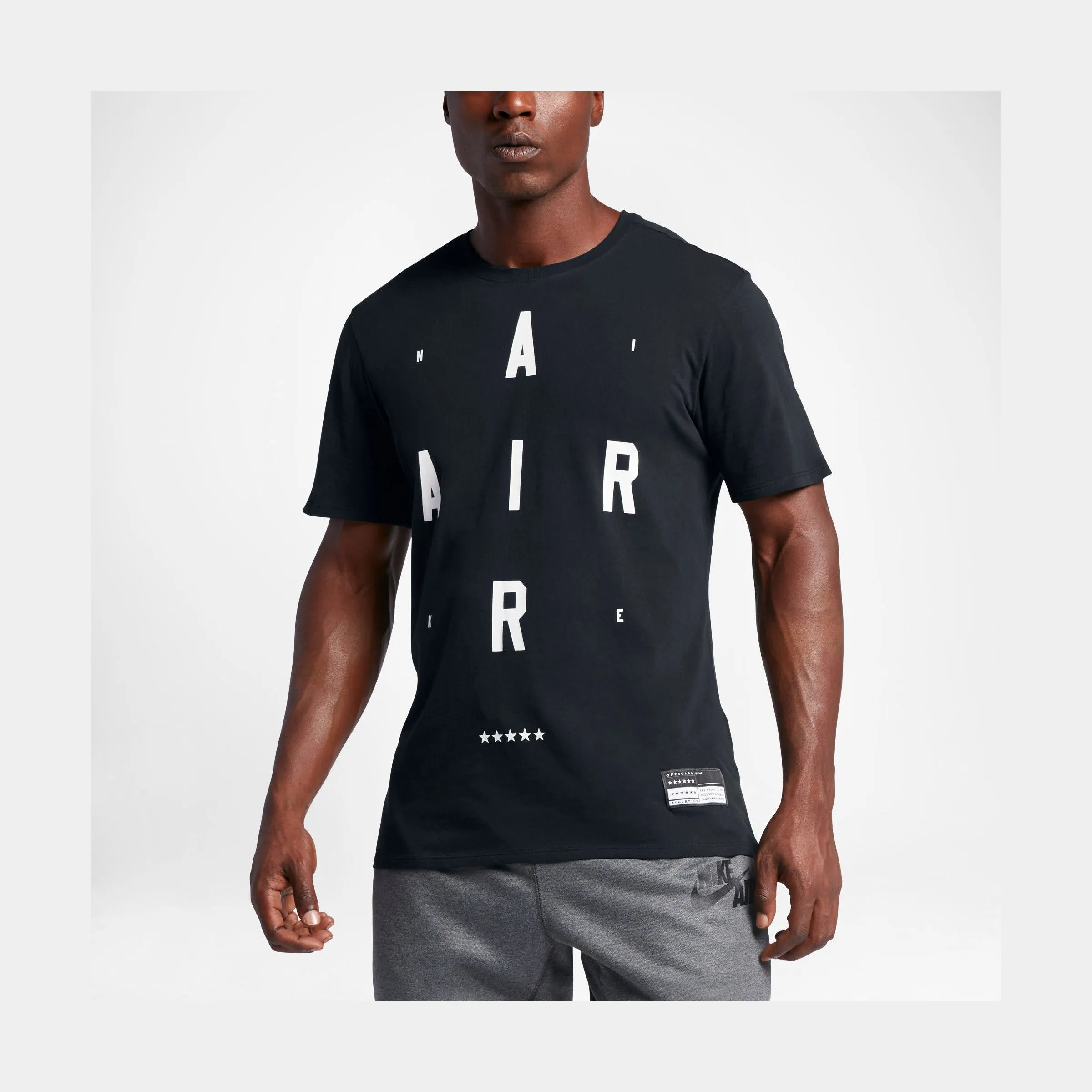 Air Brand Mark 2 Mens T-Shirt (Black)