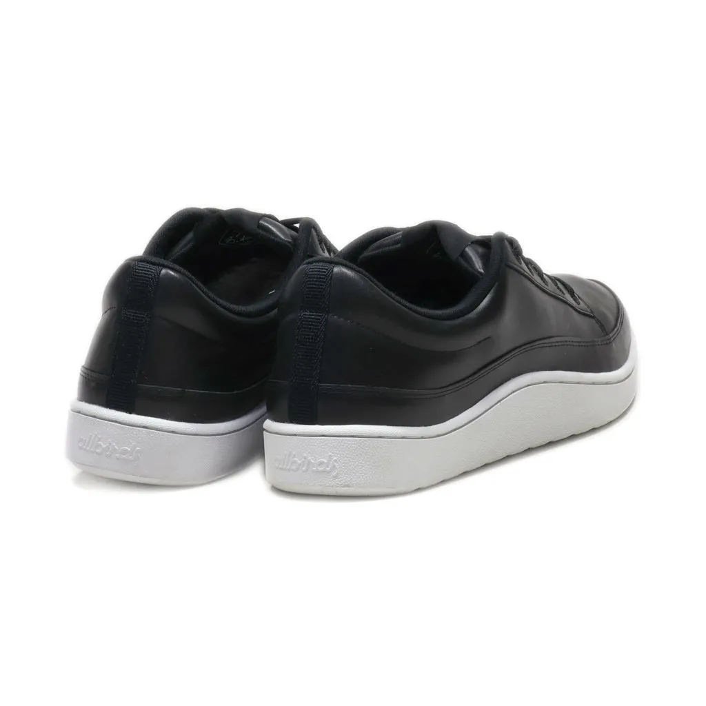 Allbirds Sport Shoes Pu Leather Black Colour For Men