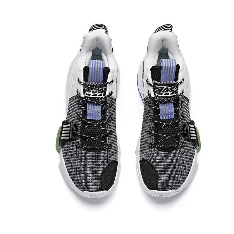 Anta Men's Shock The Game "Daringly" 2.0 Black/White/Green