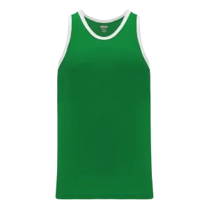 Athletic Knit (AK) B1325L-210 Ladies Kelly Green/White League Basketball Jersey