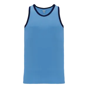 Athletic Knit (AK) B1325L-232 Ladies Sky Blue/Navy League Basketball Jersey