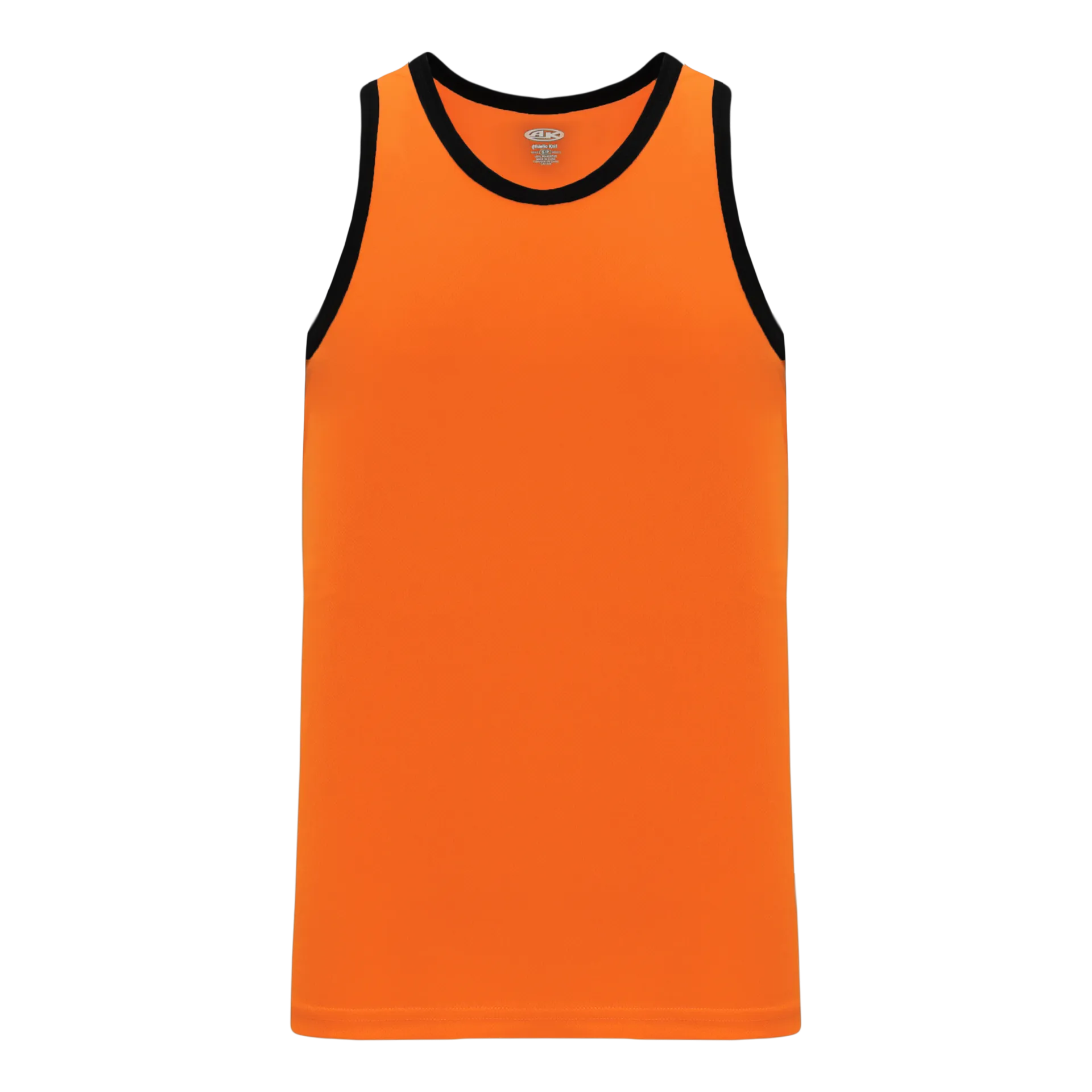 Athletic Knit (AK) B1325L-263 Ladies Orange/Black League Basketball Jersey