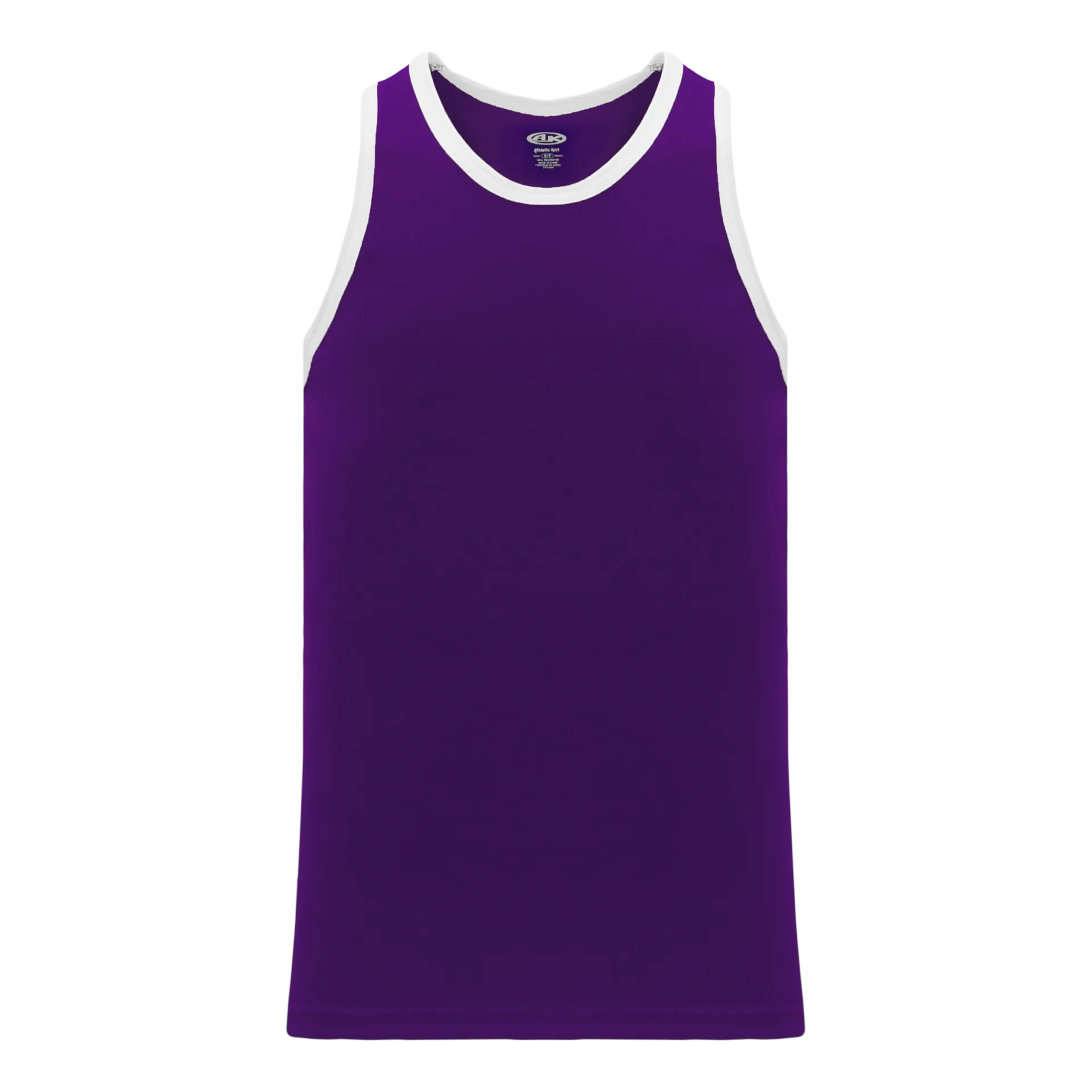 Athletic Knit (AK) B1325M-220 Mens Purple/White League Basketball Jersey