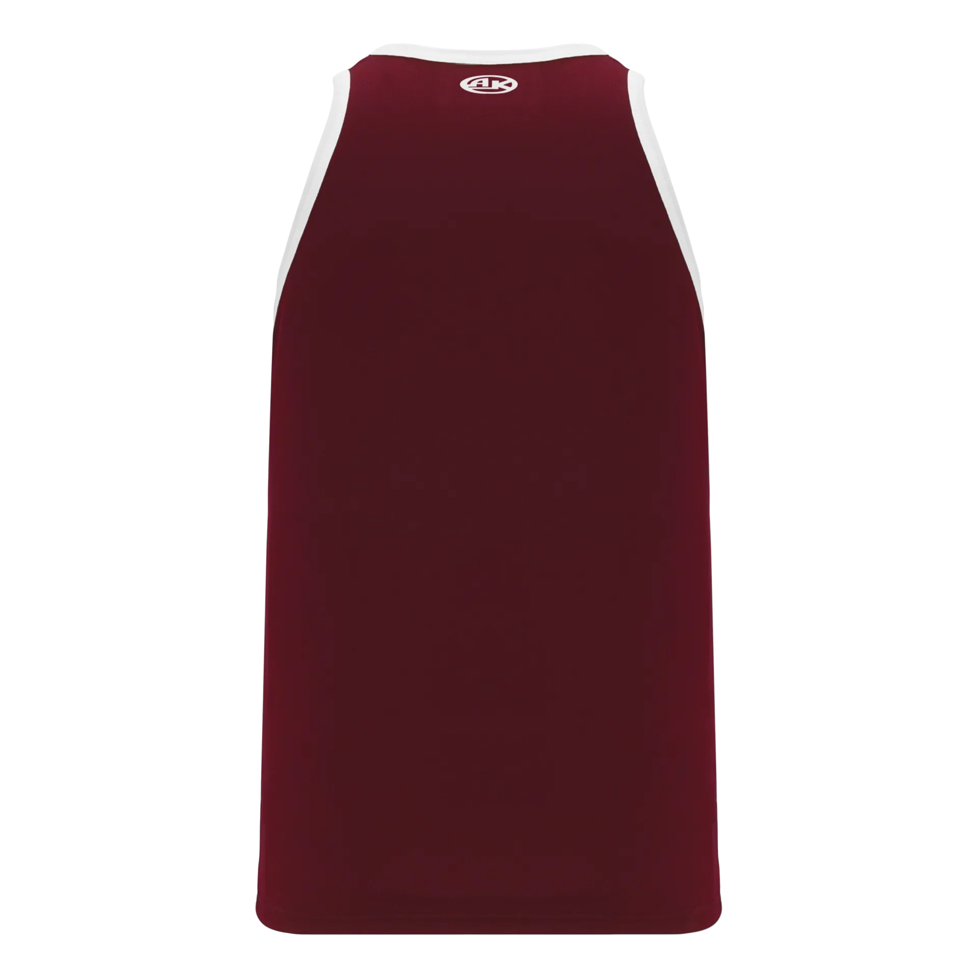 Athletic Knit (AK) B1325M-233 Mens Maroon/White League Basketball Jersey