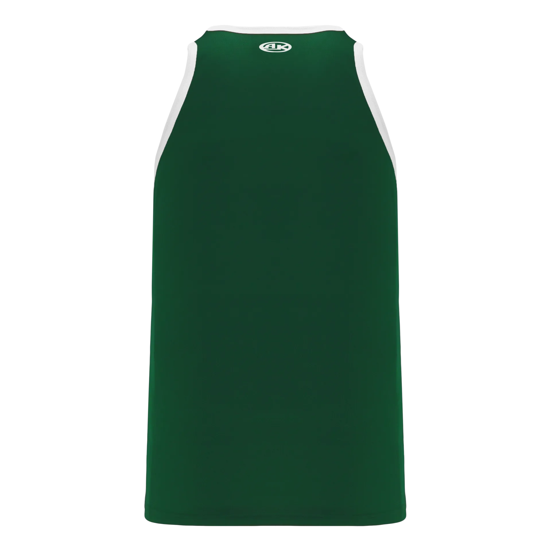 Athletic Knit (AK) B1325M-260 Mens Dark Green/White League Basketball Jersey