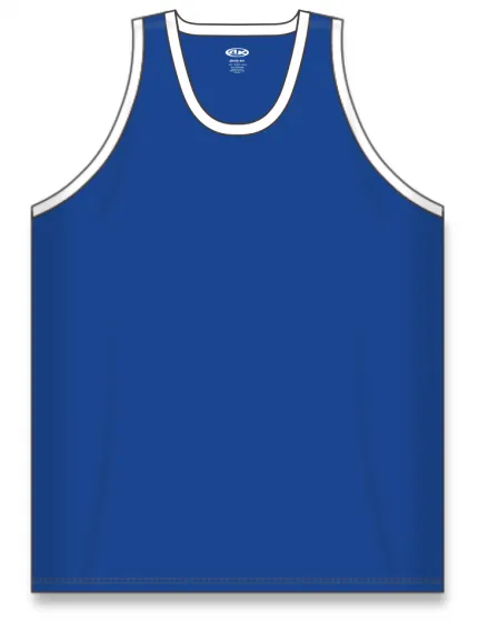 Athletic Knit (AK) B1325Y-206 Youth Royal Blue/White League Basketball Jersey