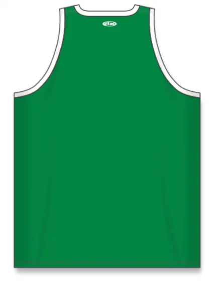 Athletic Knit (AK) B1325Y-210 Youth Kelly Green/White League Basketball Jersey