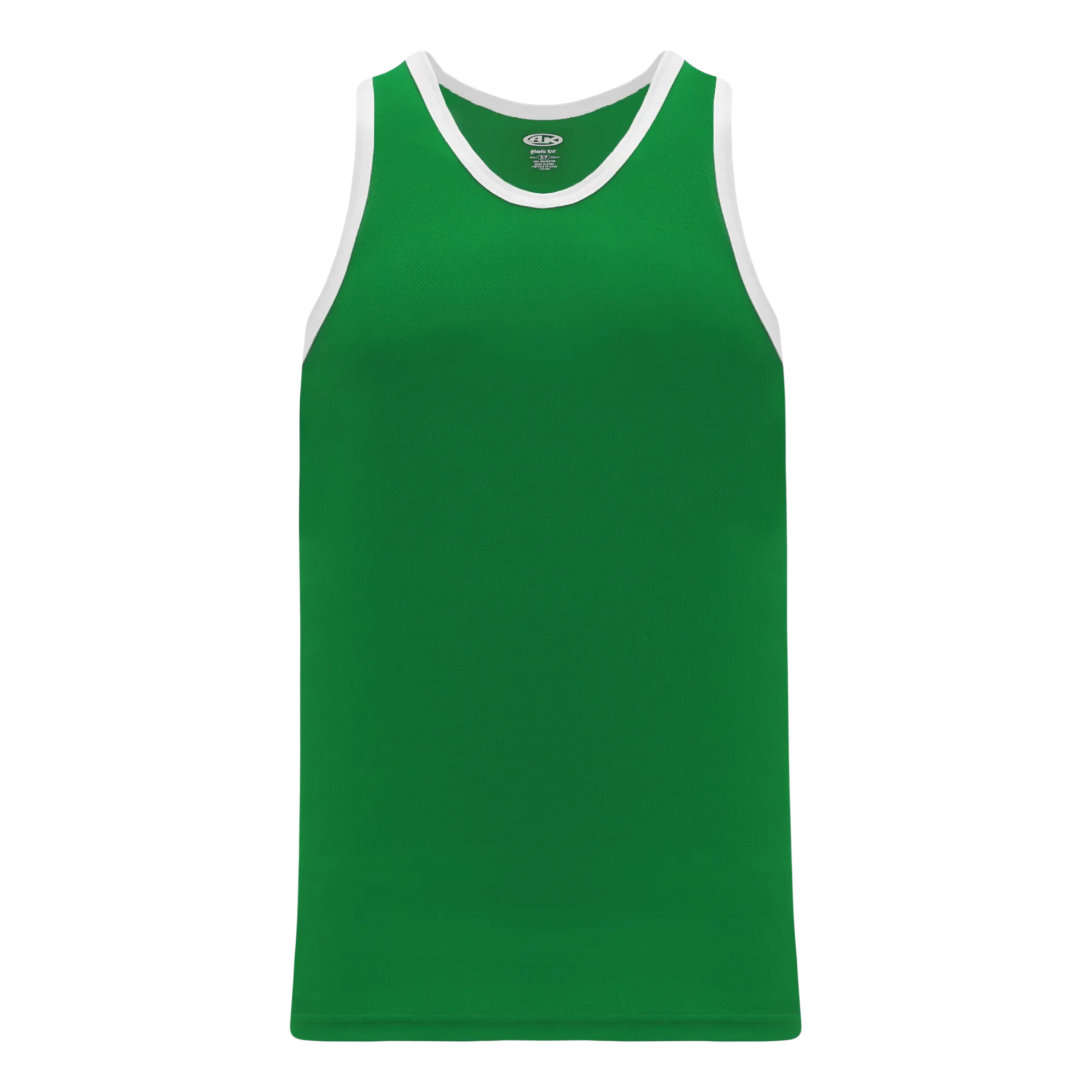 Athletic Knit (AK) B1325Y-210 Youth Kelly Green/White League Basketball Jersey