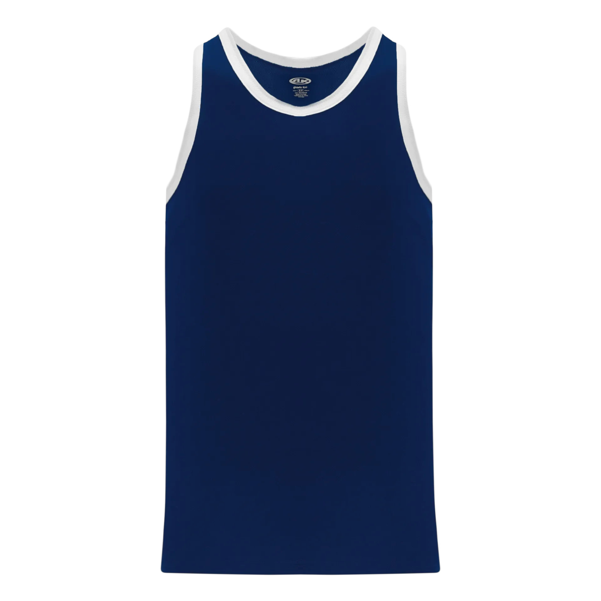 Athletic Knit (AK) B1325Y-216 Youth Navy/White League Basketball Jersey