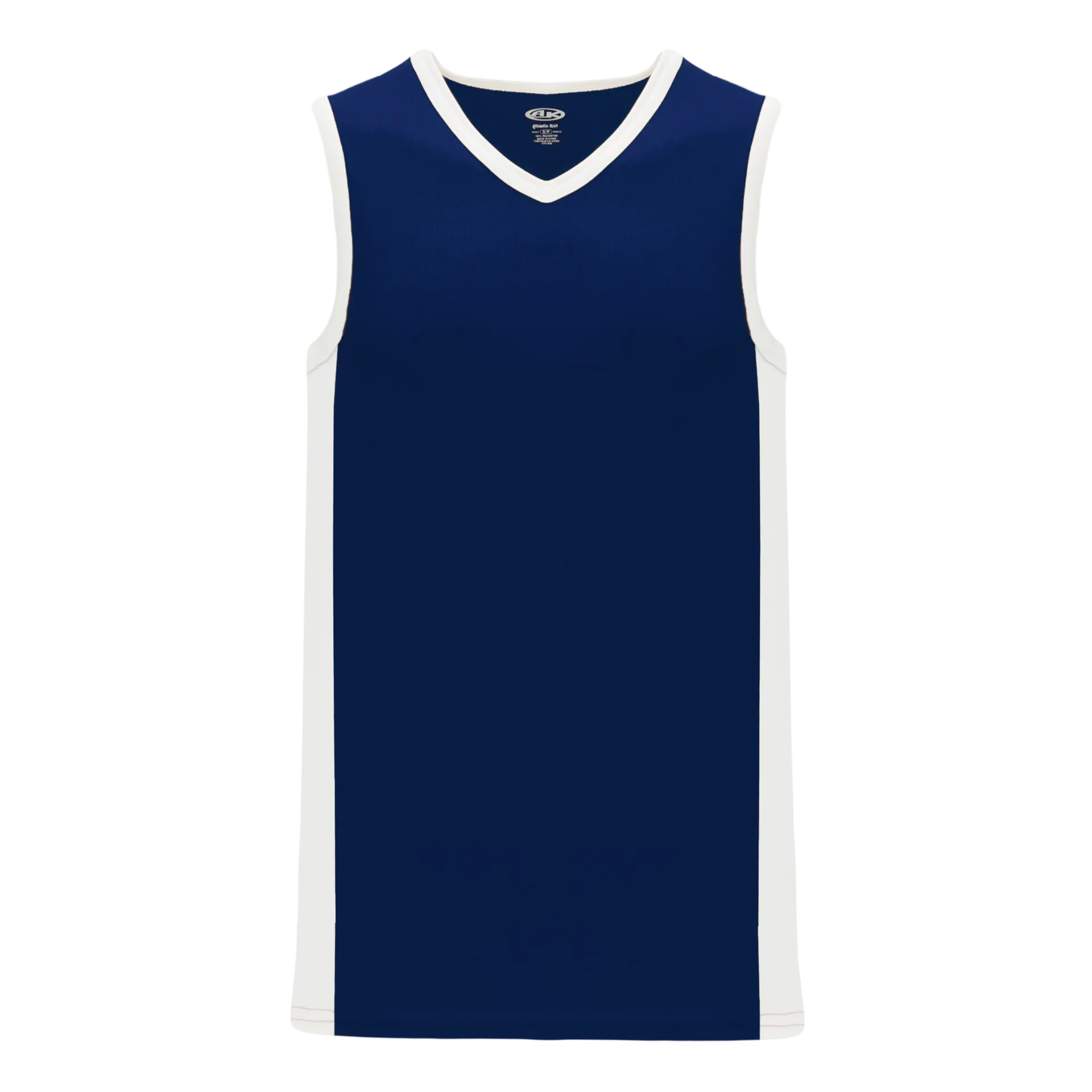 Athletic Knit (AK) B2115L-216 Ladies Navy/White Pro Basketball Jersey