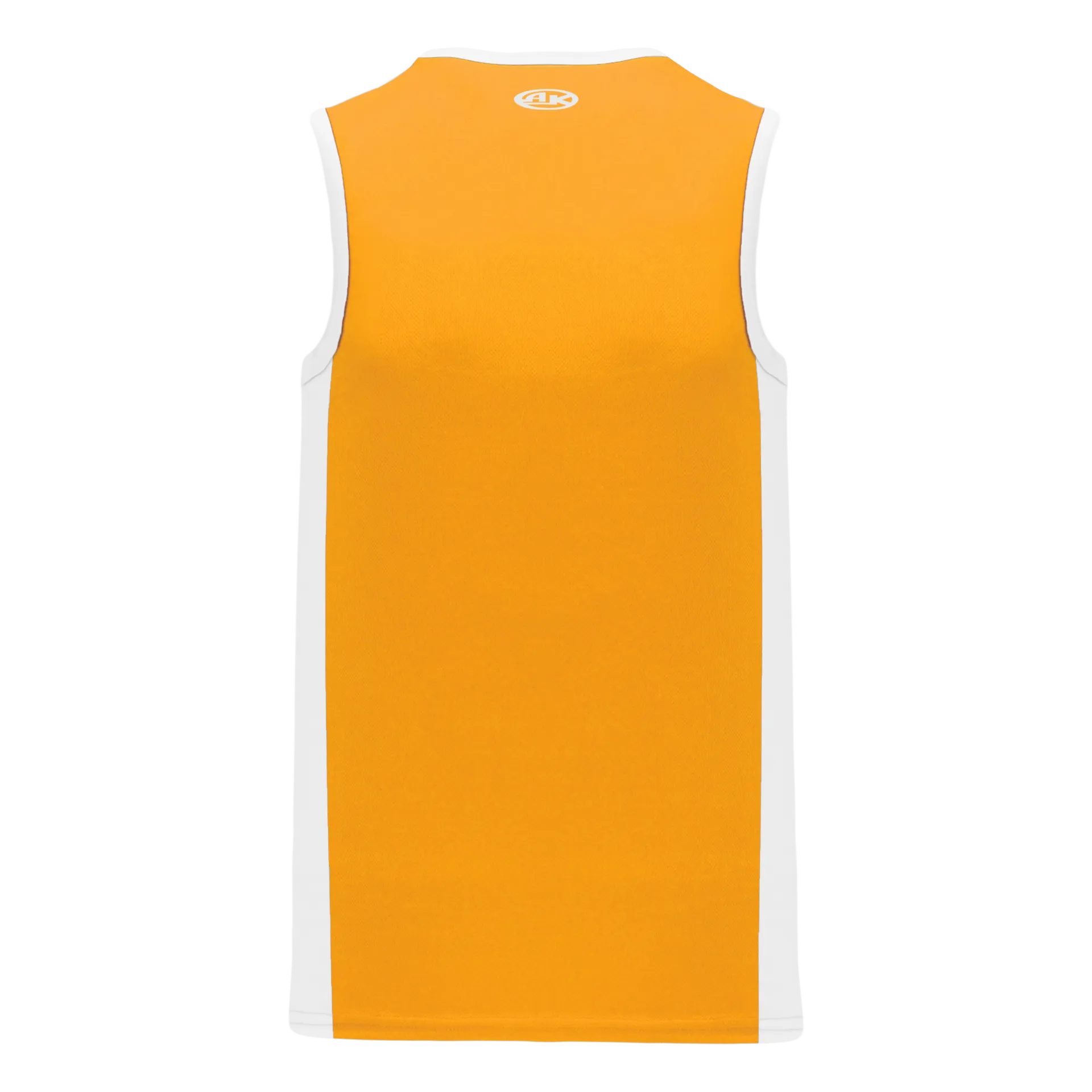 Athletic Knit (AK) B2115M-236 Mens Gold/White Pro Basketball Jersey