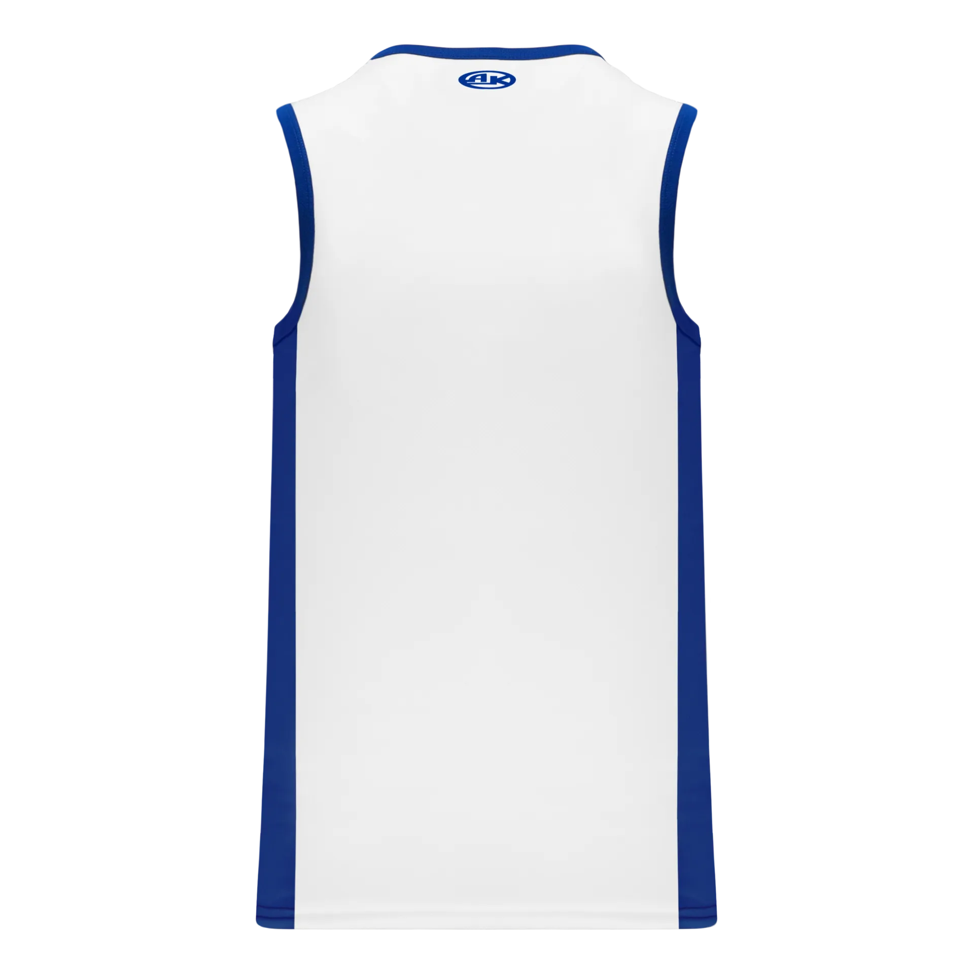 Athletic Knit (AK) B2115Y-207 Youth White/Royal Blue Pro Basketball Jersey