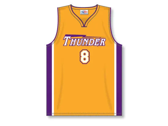 Athletic Knit Custom Made Basketball Jersey Design 1109