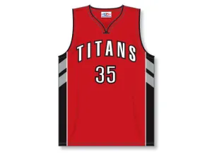 Athletic Knit Custom Made Basketball Jersey Design 1111