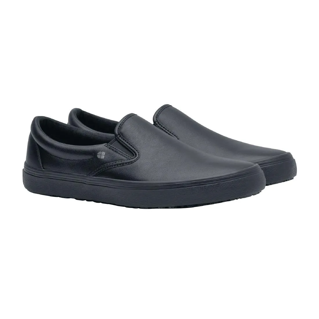 BA094-46 Shoes For Crews Merlin Slip-On Shoes Black Size 46