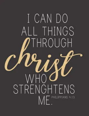 Basketball Christian I Can Do All Things Through Christ Who Strengthen Keychain