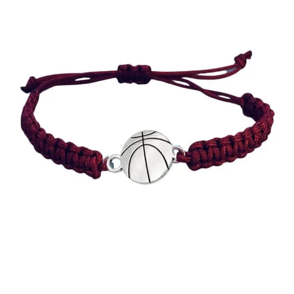 Basketball Rope Bracelet - Pick Color