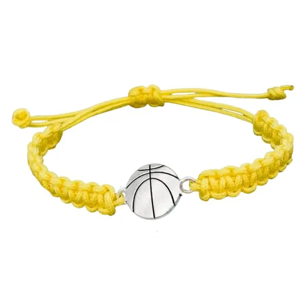 Basketball Rope Bracelet - Pick Color