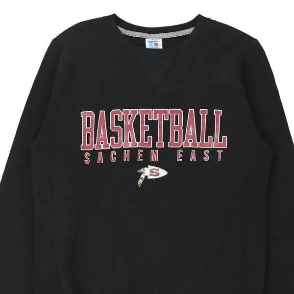 Basketball Sachem Easr Russell Athletic Sweatshirt - Small Black Cotton Blend