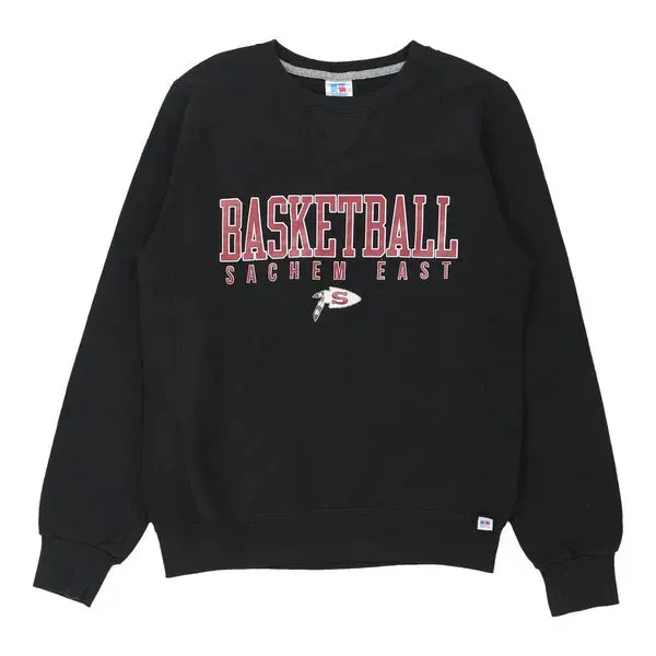 Basketball Sachem Easr Russell Athletic Sweatshirt - Small Black Cotton Blend