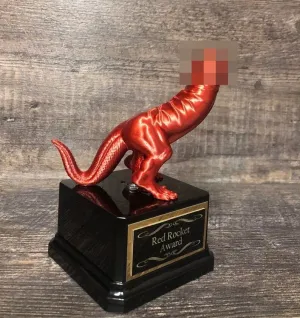 Basketball Trophy Dickasaurus Mature Award Basketball Madness Funny Red Penis Trophy You're A Dick Fantasy Basketball League LOSER Last