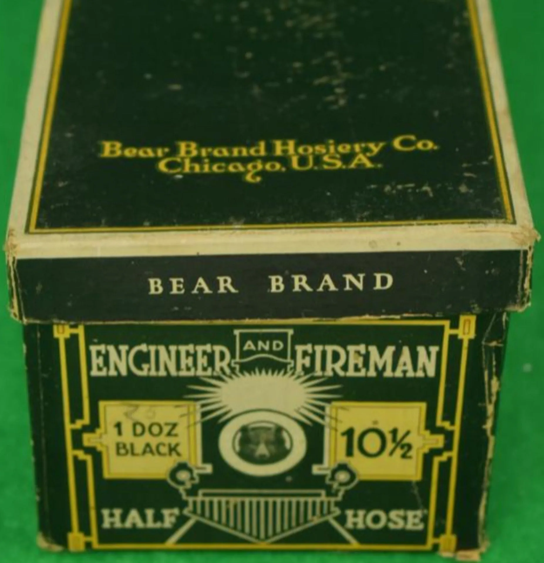 Bear Brand Hosiery Boxed Set of 6 Socks Sz: 11 (New/ Old Deadstock)