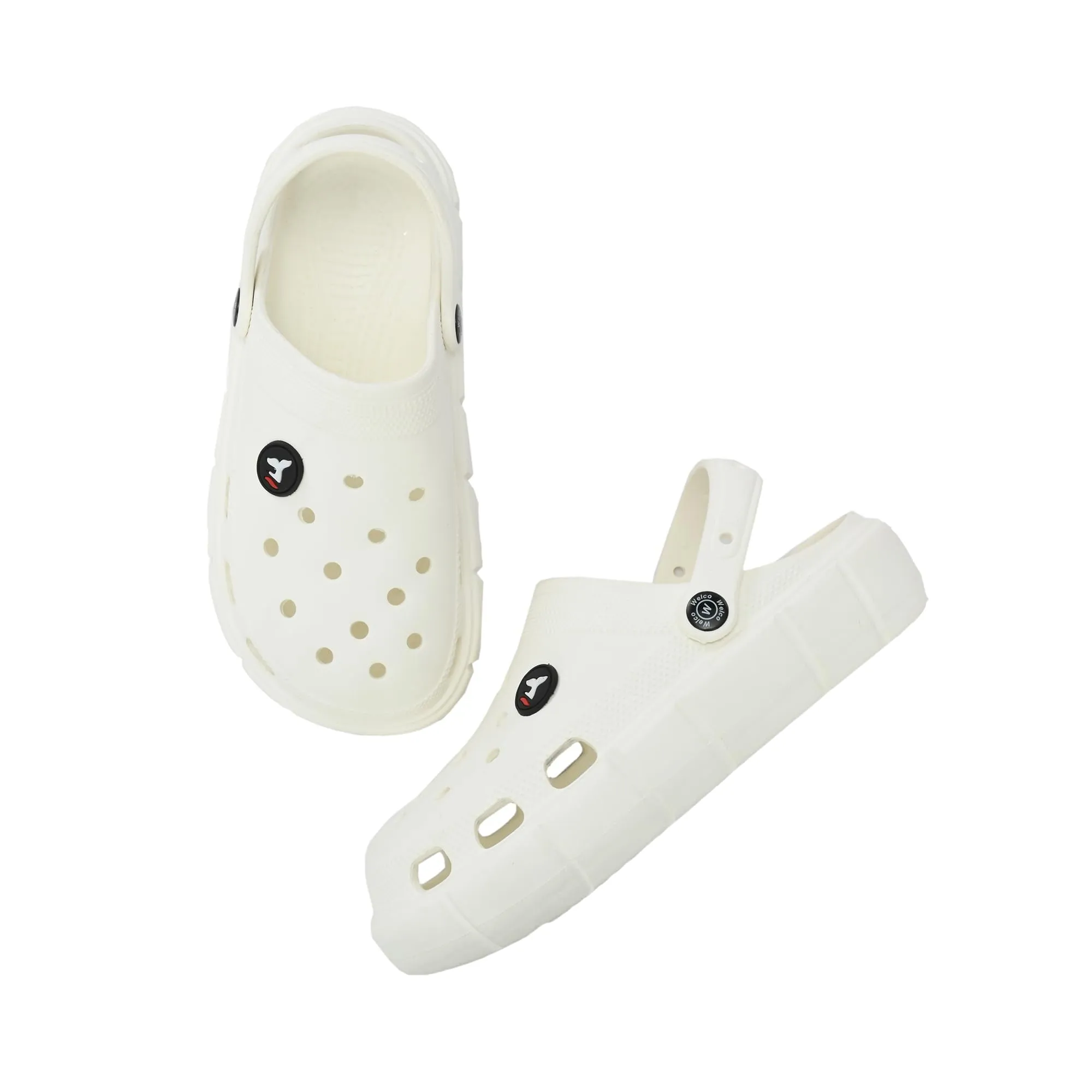 Birde Clogs for Women Pack of 1_BRD-1132_6 White