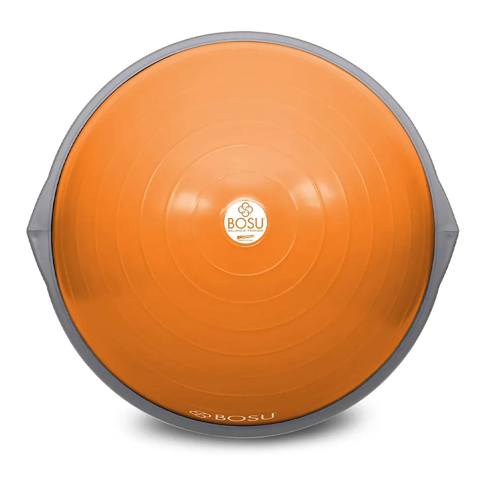 Bosu 72-10850 The Original Balance Trainer 65 cm Diameter Ball, Orange and Gray