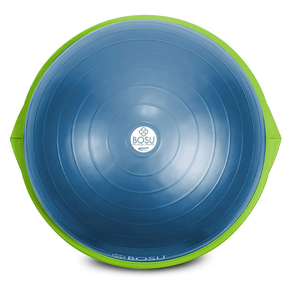 Bosu Home Gym The Original Balance Trainer 65 cm Diameter, Blue/Green (Open Box)